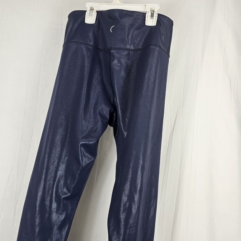 ZYIA Blue High-Waist Leggings - Picture 8 of 9